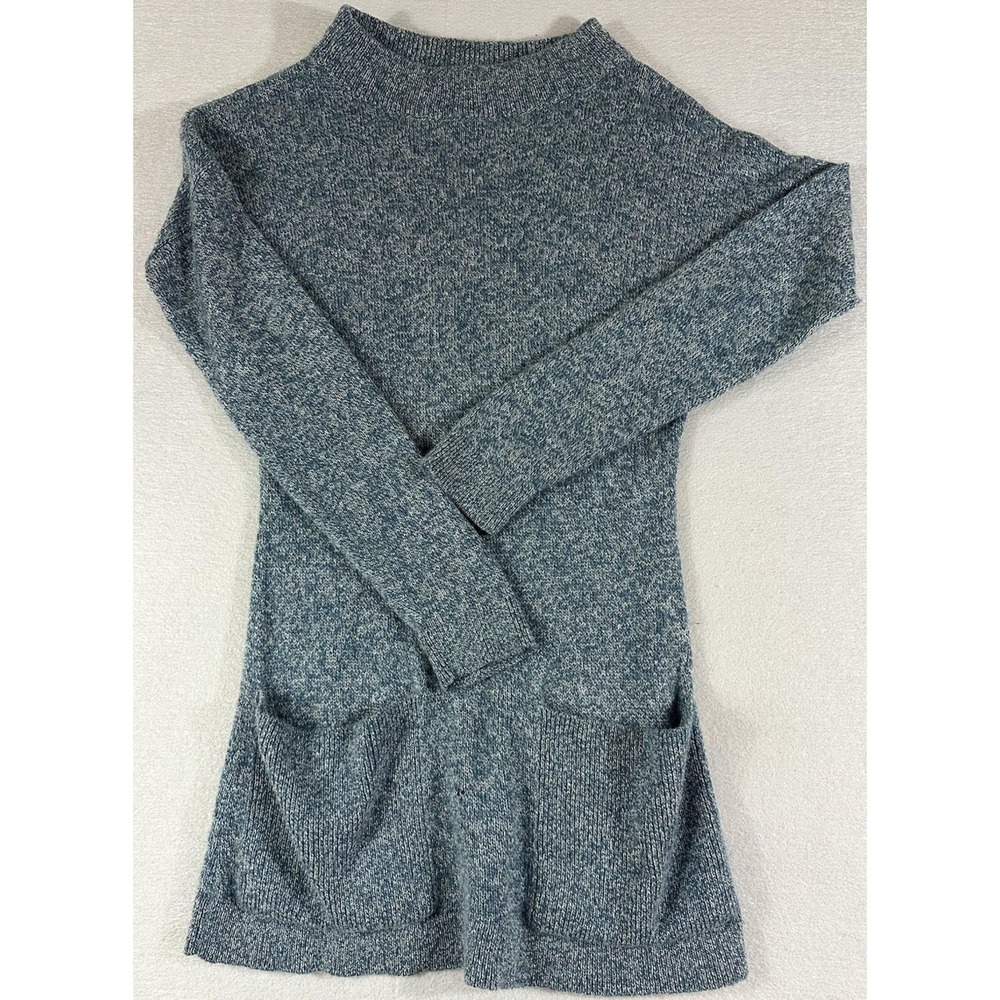 Tumi Vintage Soft Baby Alpaca Blend Mini Tight Knit Sweater Dress Women's Small